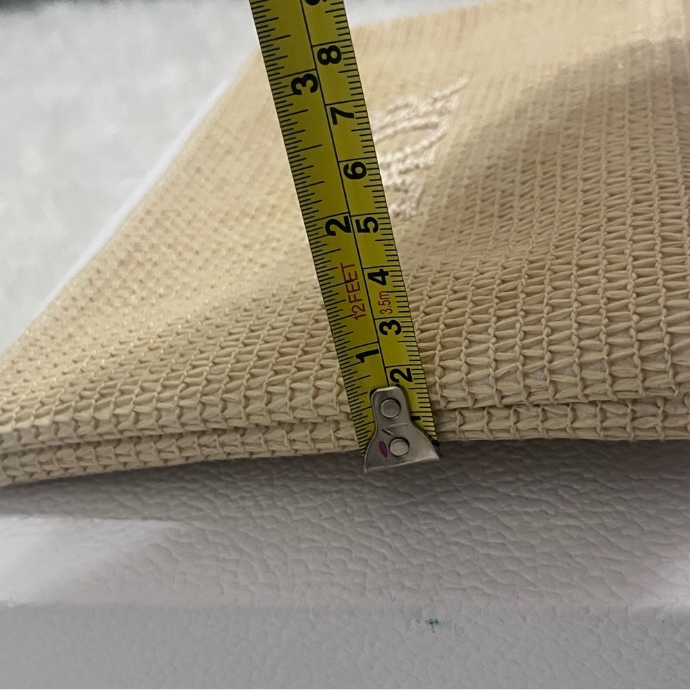Dior Raffia Straw Makeup/Cosmetic Pouch Bag - Picture 10 of 11
